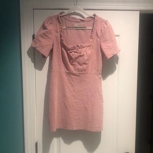 Urban Outfitters Corduroy Babydoll Dress